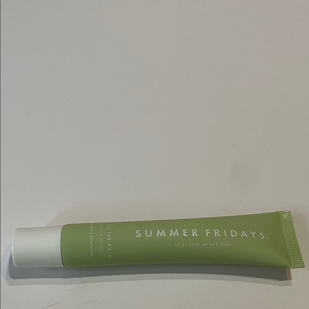 Summer Fridays Lip Butter Balm in Mint Green